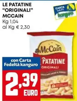 Kanguro Patatine originali McCain offerta