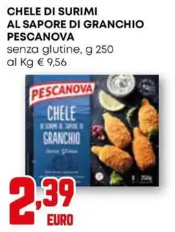 Kanguro Chele di surimi al sapore di granchio Pescanova offerta