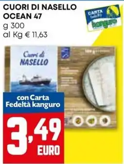 Kanguro Cuori di Nasello offerta
