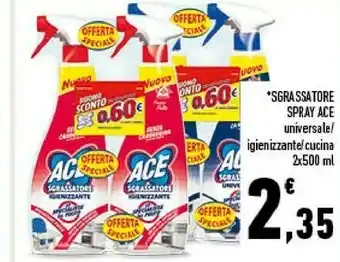 Sgrassatore spray universale