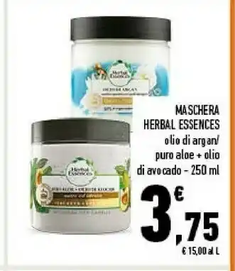 Conad Superstore Maschera olio di argan / puro aloe + olio di avocado offerta