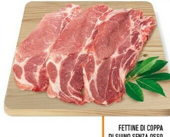 Conad Superstore Fettine di coppa di suino senza osso offerta
