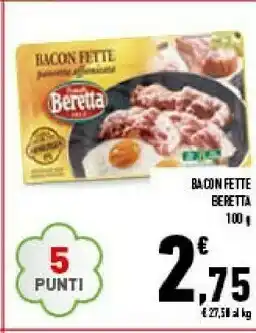 Conad Superstore Bacon fette offerta