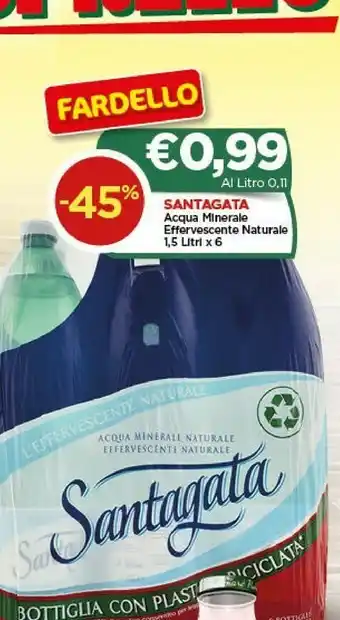 Crai Acqua minerale effervescente natural offerta
