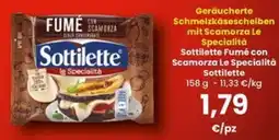 Interspar Sottilette Fumé con Scamorza Le Specialità offerta
