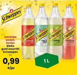 Interspar Bibite gusti assortiti Schweppes offerta