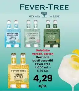 Interspar Bevande gusti assortiti Fever Tree offerta