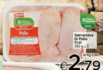 Crai Crai sovracosce di pollo offerta