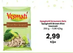 Interspar Spaghetti Brown Rice Vesmanti offerta