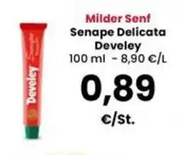 Interspar Senape Delicata Develey offerta