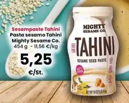 Interspar Pasta sesamo Tahini Mighty Sesame Co. offerta