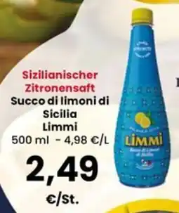 Interspar Succo di limoni di Sicilia Limmi offerta