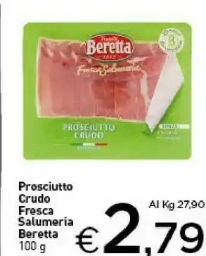 Crai Prosciutto crudo fresca salumeria offerta