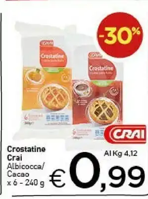 Crai Crai crostatine offerta