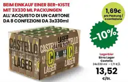 Interspar Lagerbier Castello offerta