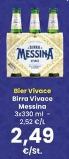 Interspar Birra Vivace Messina offerta