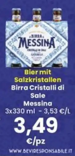 Interspar Birra Cristalli di Sale Messina offerta