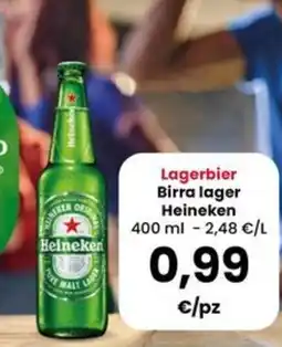 Interspar Birra lager Heineken offerta