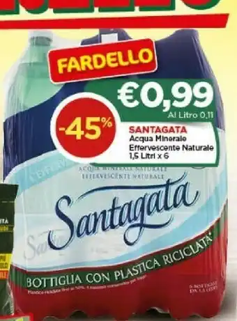 Crai Acqua minerale eftervescente naturale offerta