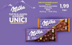 Interspar Milka Tavoletta di cioccolato assortita offerta