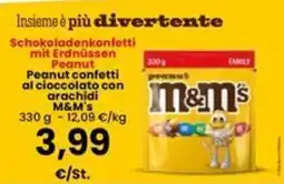 Interspar Peanut confetti al cioccolato con arachidi M&M's offerta