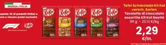 Tafel Schokolade Kit Kat versch. Sorten