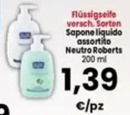 Interspar Sapone liquido assortito Neutro Roberts offerta