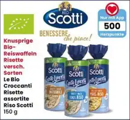 Interspar Le Bio Croccanti Risette assortite Riso Scotti offerta