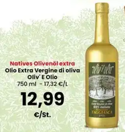 Interspar Natives Olivenöl extra Olio Extra Vergine di oliva Oliv' E Olio offerta