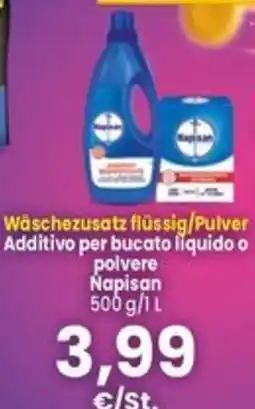 Interspar Additivo per bucato liquido o polvere Napisan offerta
