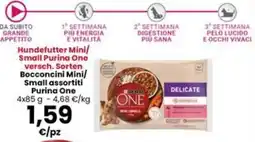 Interspar Bocconcini Mini/Small assortiti Purina One offerta