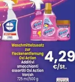 Interspar Waschmittelzusatz zur Fleckenentfernung Oxi Action offerta