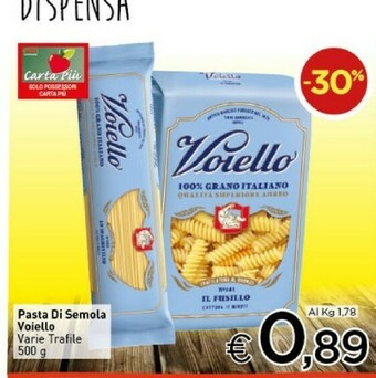 Crai Pasta di semola offerta