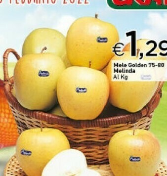 Crai Mele golden offerta