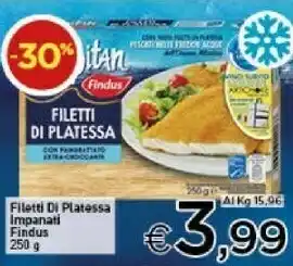 Crai Filetti di platessa pescata nel mare del nord in croccante pangrattato 250 g(ml) offerta