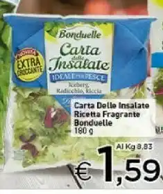 Crai Carta delle insalate ricetta fragtante offerta