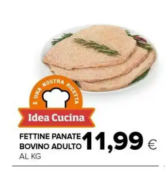 Tigre Fettine panate bovino adulto offerta