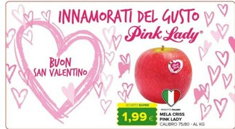 Tigre Mela criss pink lady offerta