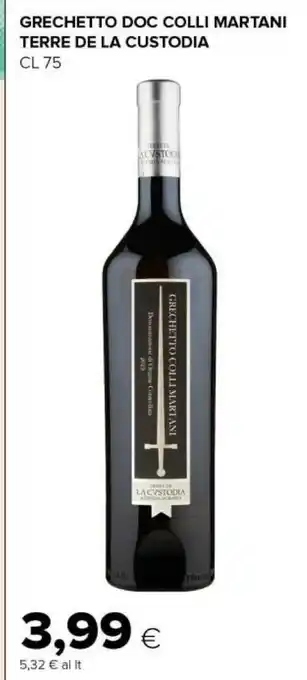 Tigre Grechetto colli martani 750 g(ml) offerta
