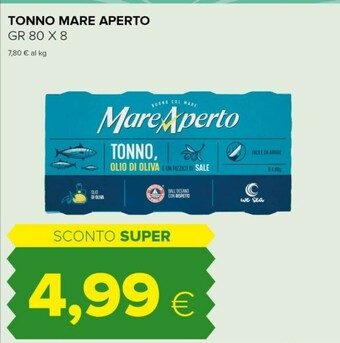 Tigre Tonno offerta