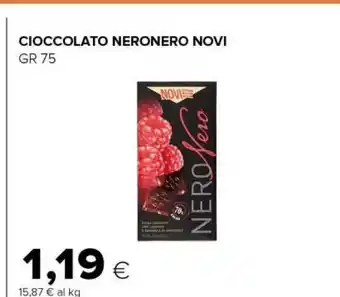 Tigre Nero nero 70% cacao 75 g(ml) offerta