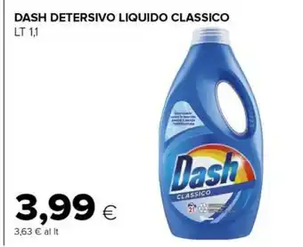 Tigre Dash detersivo liquido classico offerta