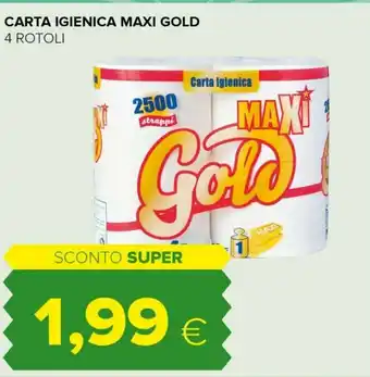 Maxi gold carta igienica