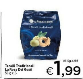 Crai La rosa dei gusti taralli tradizionali offerta