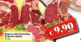 Crai Bistecca alla fiorentina di bovino adulto offerta