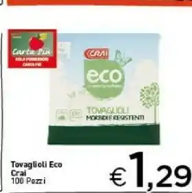 Crai Crai tovaglioli eco offerta