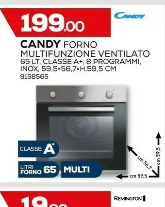Forno multifunzione ventilato