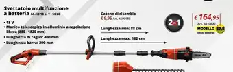 Einhell Svettatoio multifunzione a batteria offerta