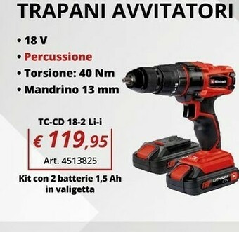 Einhell Trapani avvitatori offerta