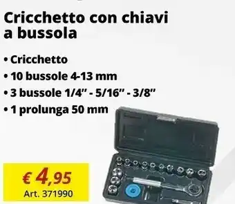 Einhell Cricchetto con chiavi a bussola offerta